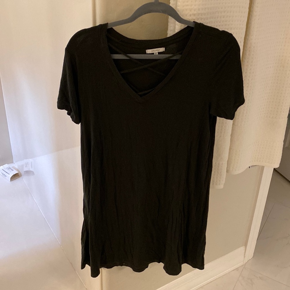 Z supply green tshirt dress